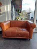 Ikea zetel Viska Fors, bruin rundsleder, Ophalen