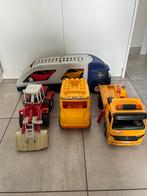 4 speelgoedauto’s, Kinderen en Baby's, Speelgoed |Speelgoedvoertuigen, Ophalen, Zo goed als nieuw