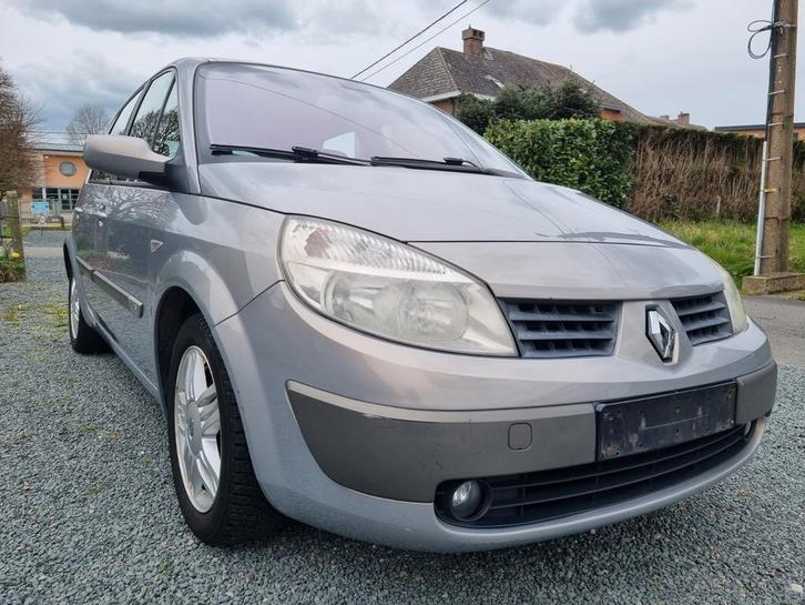 Renault Scenic 1.4 Essence Euro 4, 2005 Gris 177000km, Autos, Renault, Particulier, ABS, Airbags, Air conditionné, Alarme, Bluetooth