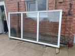 Gratis wit PVC kader met dubbel glas., Ophalen of Verzenden