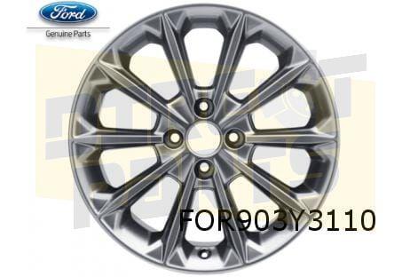 Ford Fiesta VII velg alu. 7J x 17" 10-spaaks design (spranke, Auto-onderdelen, Banden en Velgen, Band(en), 17 inch, Personenwagen