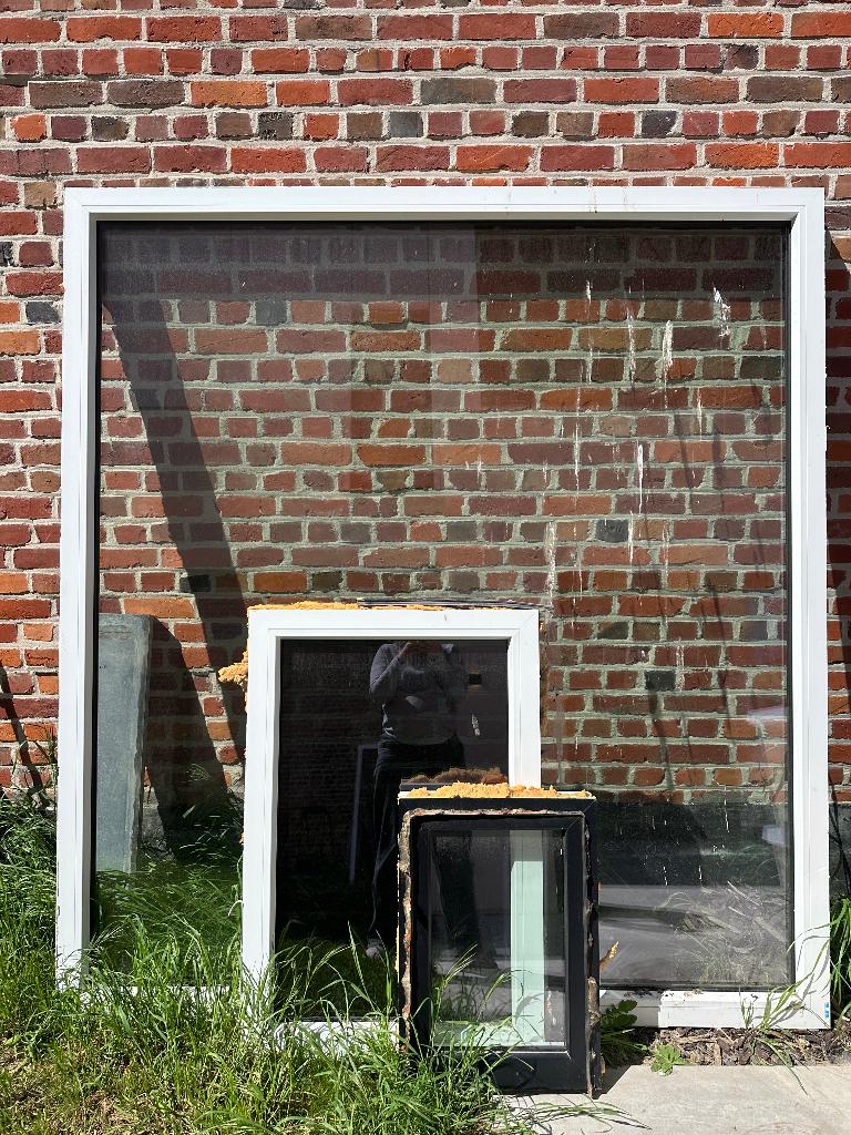 Veka Softline 82 ramen - Super Eco glas, Doe-het-zelf en Bouw, Glas en Ramen, Nieuw, Gevelraam of Ruit, Dubbelglas, Ophalen