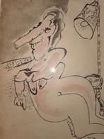 Lucebert  Gesigneerd en gedateerd  1970  Inkt Tekening, Ophalen