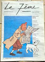 Tintin a 64 ans  ✅ Journal ~ Le 7ème Soir ~ 30 janvier 1993, Ophalen of Verzenden, Kuifje, Zo goed als nieuw, Boek of Spel