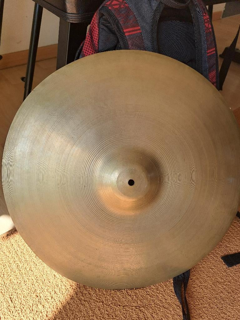 18" Avedis Trans stamp crash/ride, Muziek en Instrumenten, Percussie, Gebruikt, Ophalen