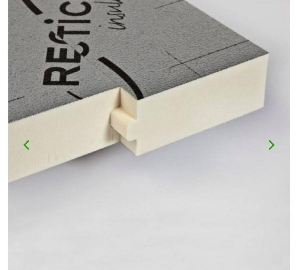 PIR /Pur platen tand groef, Doe-het-zelf en Bouw, Ophalen, Nieuw, Muurisolatie