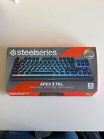 Steelseries Apex 3 TKL, Informatique & Logiciels, Claviers, Enlèvement ou Envoi, Azerty, Comme neuf