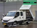Iveco Daily 35C14 Dubbel Cabine Kipper met Kist Dubbellucht, Auto's, Bestelwagens en Lichte vracht, Stof, Gebruikt, Euro 6, Iveco