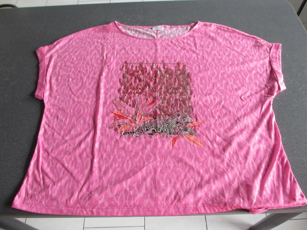 roze dames t'shirt, Kleding | Dames, T-shirts, Ophalen, Maat 46/48 (XL) of groter, Zo goed als nieuw, Gerry Weber