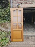 Porte en chêne vitrée, Maison & Meubles, Enlèvement, Comme neuf, Chêne