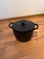 VARDAGEN braadpan, gietijzer mat/zwart, 5 l, Ophalen, Gebruikt, Gietijzer, Keramische plaat