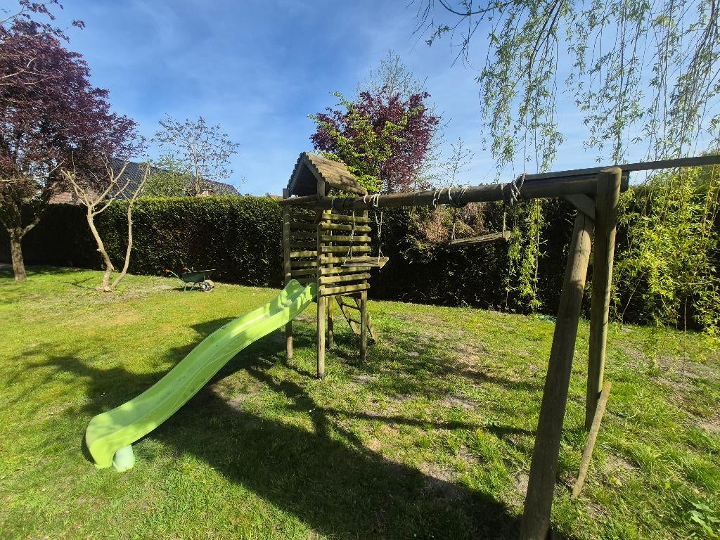 Aires de jeux enfant, Kinderen en Baby's, Speelgoed | Buiten | Speeltoestellen, Gebruikt, Glijbaan, Ophalen