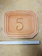 Terracotta huisnummer 5, Enlèvement ou Envoi, Neuf