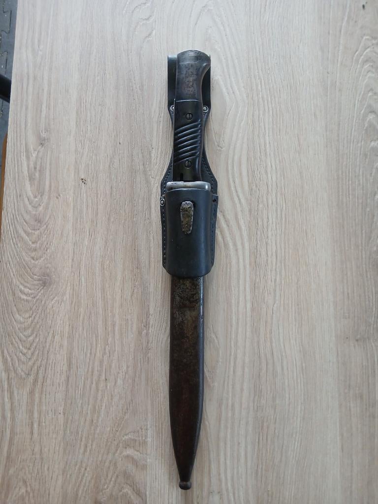 Baïonnette K98 baķélite, Enlèvement