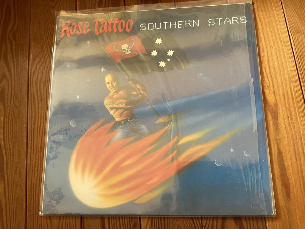 LP Rose Tattoo - Étoiles du Sud, Enlèvement ou Envoi, Utilisé