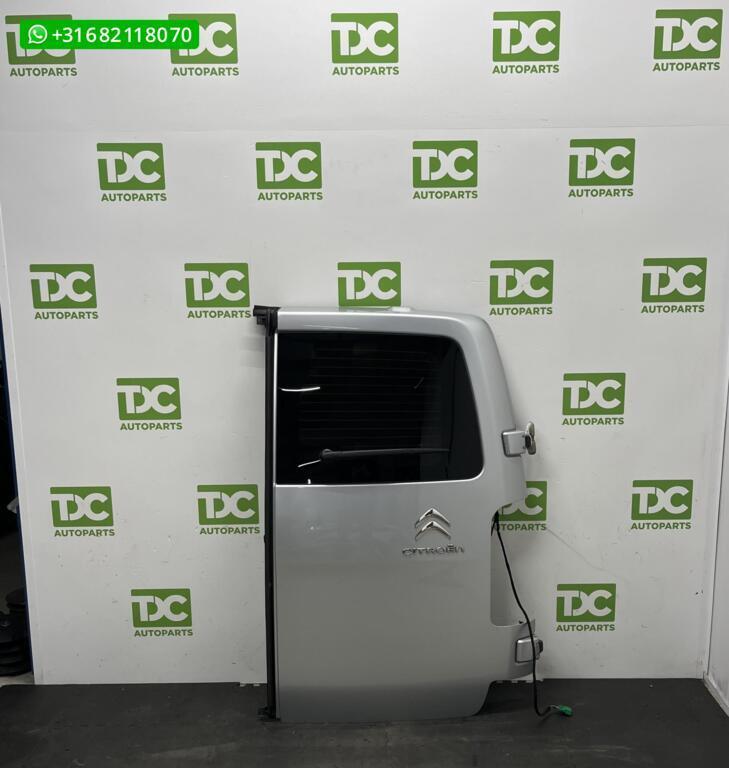 Citroen Jumpy ('16-'22) Achterdeur rechts met ruit zilvergri, Gebruikt, Citroën, Deur, Achter