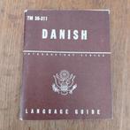 PHRASE BOOK  - LANGUAGE GUIDE  - WW2  - DANISH, Boeken, Ophalen of Verzenden, Tweede Wereldoorlog, Zo goed als nieuw, Algemeen
