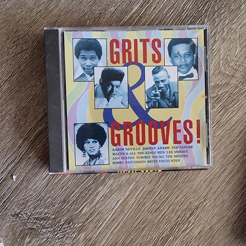 CD Various - Grits & grooves, CD & DVD, CD | Compilations, Utilisé, R&B et Soul, Enlèvement ou Envoi