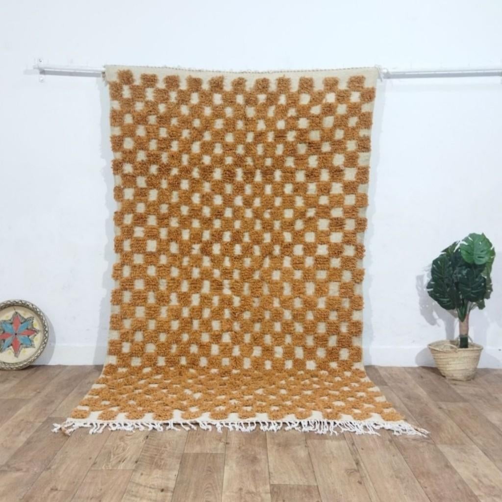 Tapis berbère marocain fait main – 245 x 150 cm, Envoi