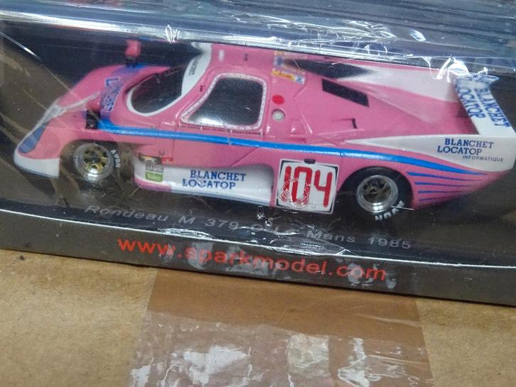 Rondeau M379C Le Mans 1985 Spark 1/43, Hobby & Loisirs créatifs, Voitures miniatures | 1:43, Neuf, Voiture, Autres marques, Enlèvement ou Envoi