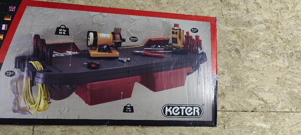 Wand Werkbank Keter, Ophalen of Verzenden, Nieuw