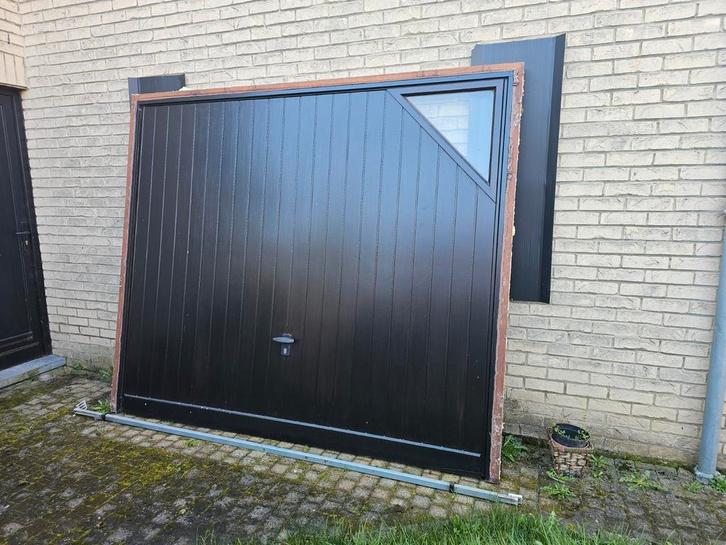 Porte Garage Basculante Novoferme, Bricolage & Construction, Châssis & Portes coulissantes, Bois, Enlèvement