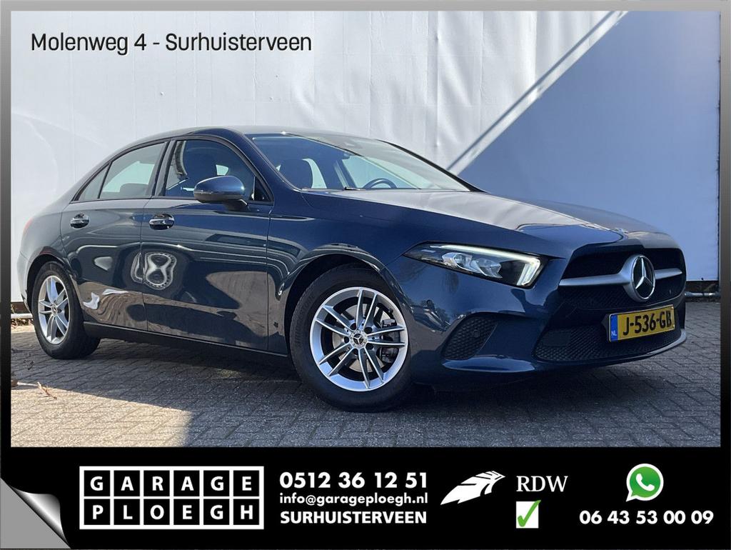 Mercedes-Benz A 180 Sedan Business Solution Automaat Nav/Cru, Automaat, Blauw, Bedrijf, Berline