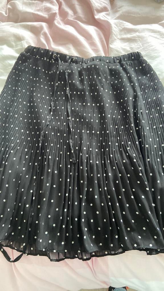 Plooirokje Esrit 38, Ophalen of Verzenden, Zo goed als nieuw, Zwart