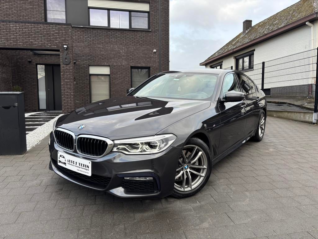 BMW 520d M-Pakket – Head-Up display | 360 camera | Garantie, Auto's, BMW, 1995 cc, 4 cilinders, Lederen bekleding, Leder