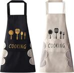 Ensemble de 2 tabliers de cuisine | LIVRAISON GRATUITE, Maison & Meubles, Neuf, -, Autres couleurs, -