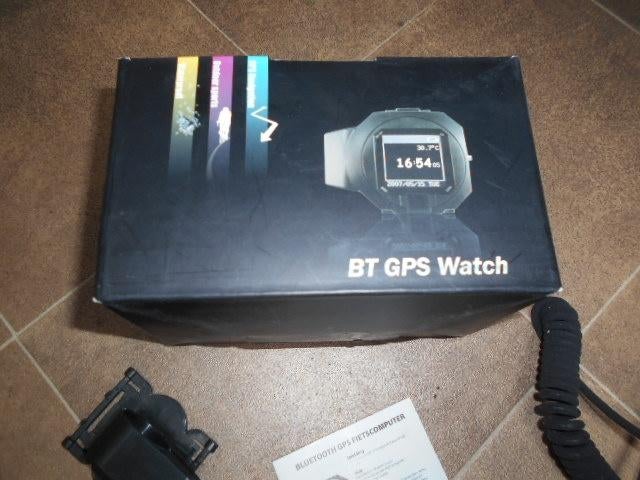 BT Gps Watch, Ophalen of Verzenden, GPS, Zo goed als nieuw, Zwart