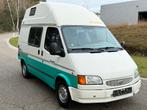 Ford Transit Nugget 2.5 Diesel 4+1 Plaats Top Staat Gekeurd, Caravanes & Camping, Camping-cars, Airbags, Boîte manuelle, Ford