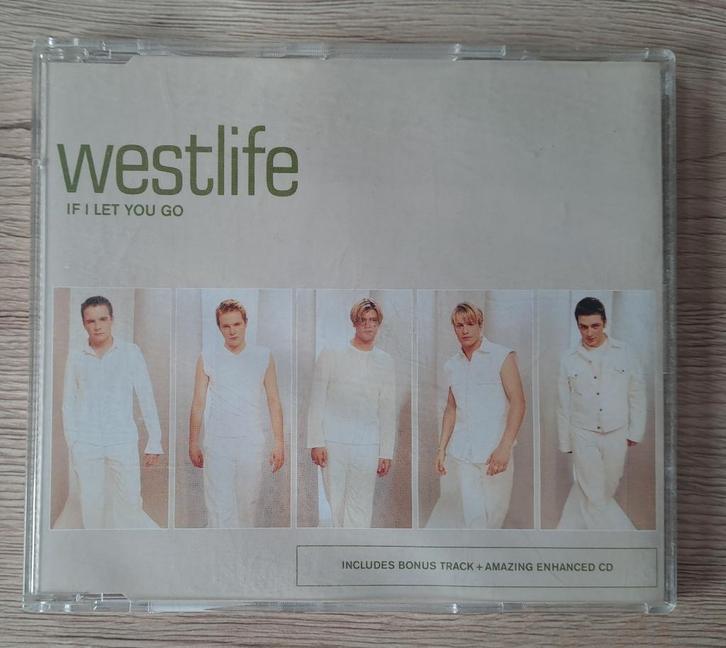 Westlife - If I Let You Go, Cd's en Dvd's, Cd Singles, Gebruikt, Pop, 1 single, Maxi-single, Ophalen of Verzenden