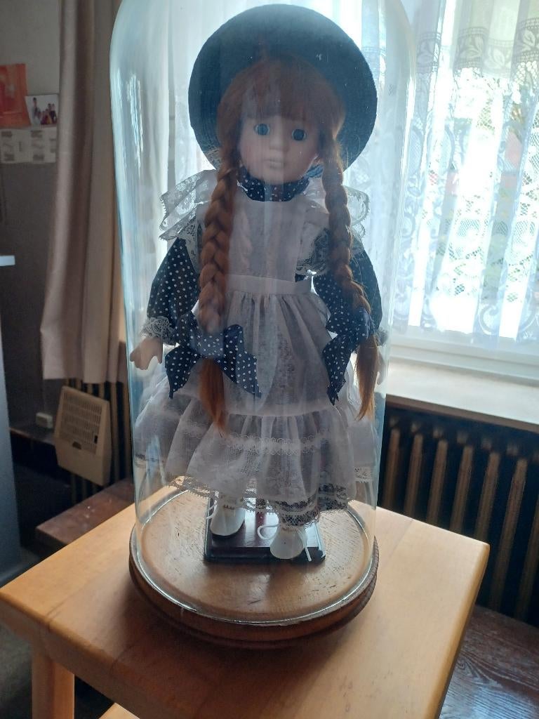 poupée en porcelaine sous une cloche, Enlèvement