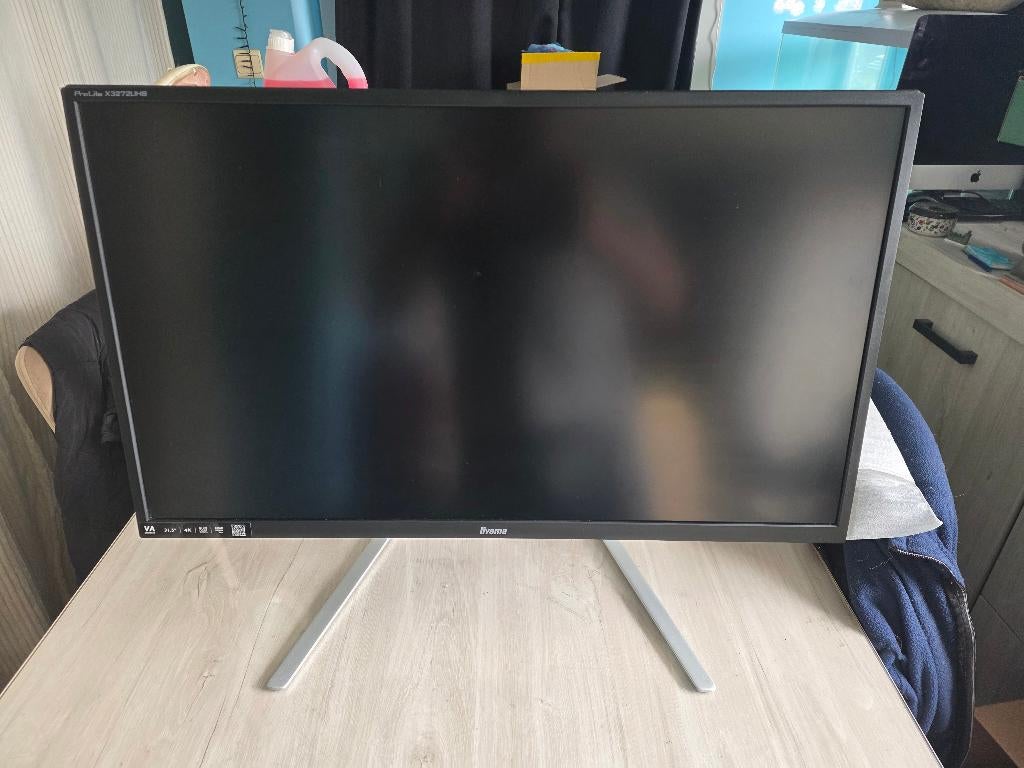 iiyama ProLite X3272UHS-B1 32" 4K Monitor, Informatique & Logiciels, Moniteurs, Comme neuf, 60 Hz ou moins, DisplayPort, HDMI