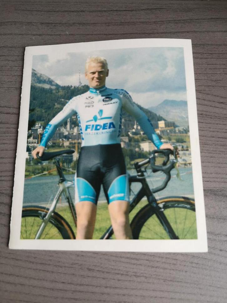 Tim Pauwels Cyclist Cyclocross Fidea Cyclist Team Ekeren, Collections, Images pieuses & Faire-part, Enlèvement ou Envoi