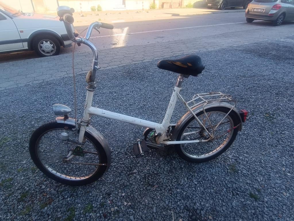 Mini vélo pliable d'époque, Enlèvement