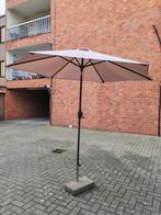 Parasol met voet te koop, Ophalen, Gebruikt, 2 tot 3 meter, Overige typen