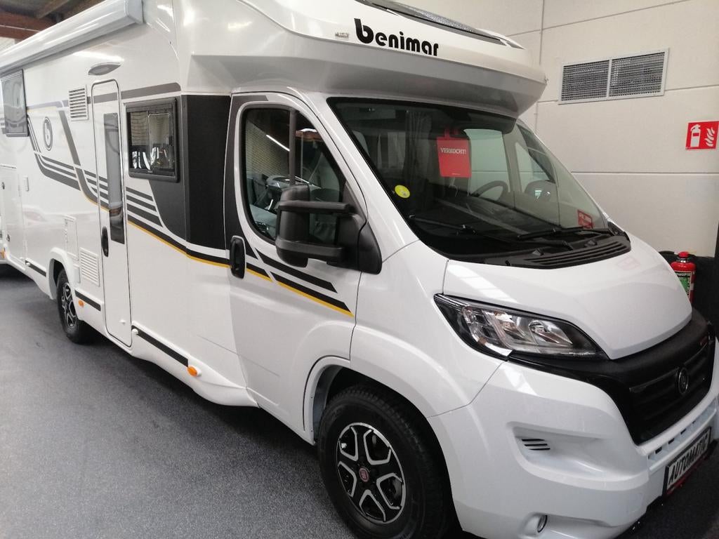 Benimar Mileo 268 alpha, Caravans en Kamperen, Mobilhomes, Particulier, Integraal, Benimar, Fiat, Automaat, Ringverwarming, Douche