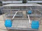 7 draadkooien, Ophalen, Gebruikt, Metaal, Broedkooi of Kweekkooi