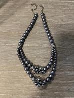 Fantasiejuweel, Ophalen of Verzenden, Zo goed als nieuw, Steen of Mineraal, Grijs