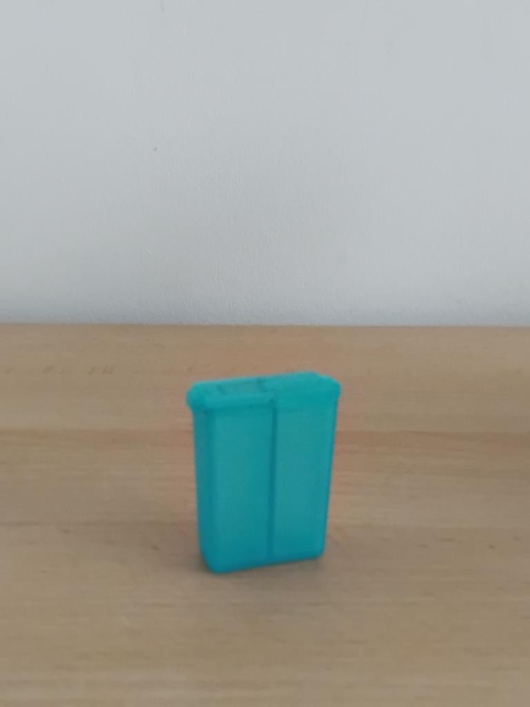  Vintage Tupperware  Handige duo strooier, Maison & Meubles, Enlèvement, Comme neuf, Bleu