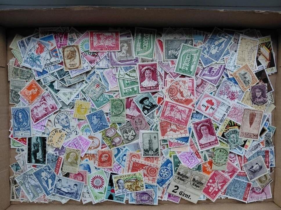 België - 3000 gestempelde postzegels - Stempelzoeker, Postzegels en Munten, Ophalen of Verzenden