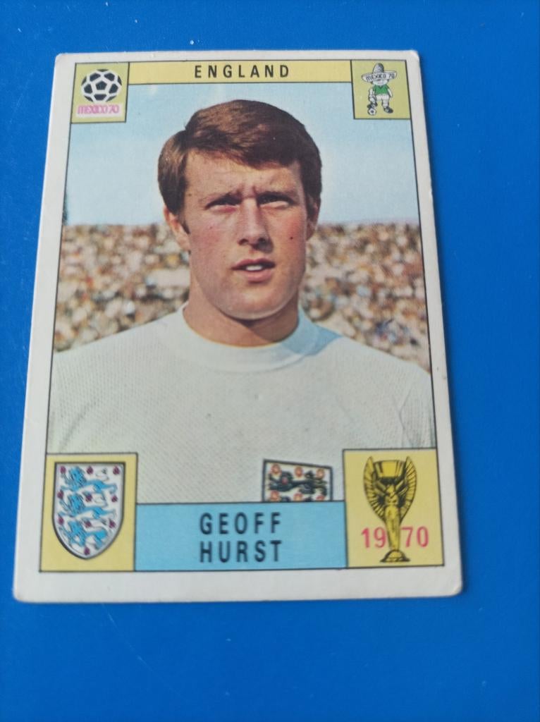 Panini Mexico 70, Angleterre Geoff Hurst, Enlèvement ou Envoi