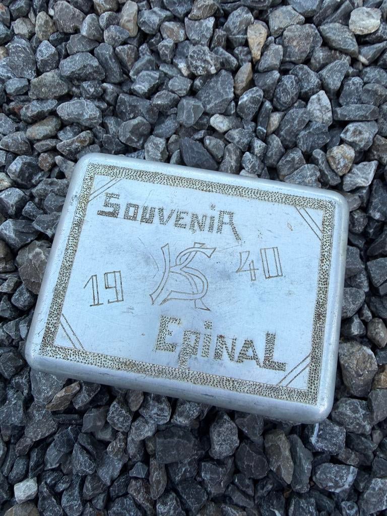 Boite a biscuit belge 1940, Collections, Objets militaires | Seconde Guerre mondiale, Enlèvement ou Envoi, Armée de terre