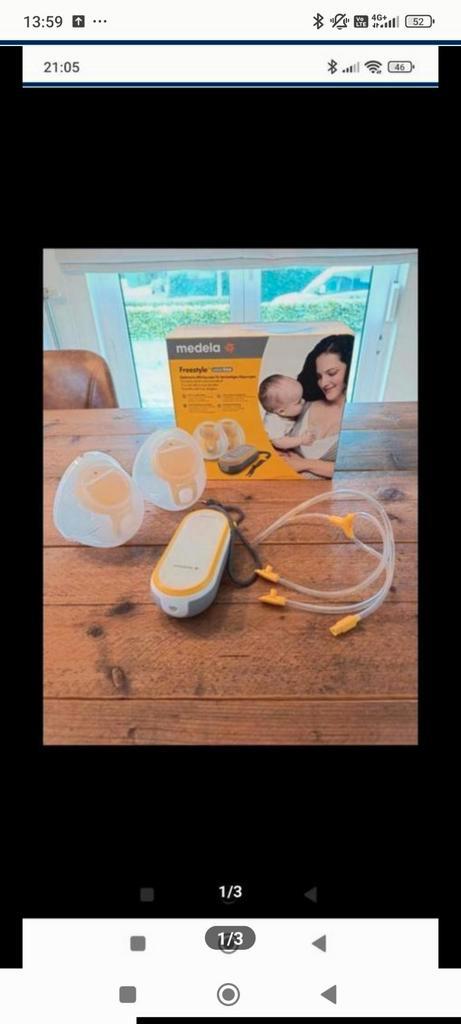 Medela freestyle. Dubbele elektrische draagbare borstkolf, Kinderen en Baby's, Babyvoeding en Toebehoren, Borstkolf, Ophalen