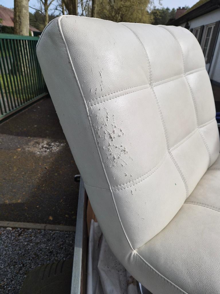 Zetel, Ophalen, Gebruikt, Eenpersoons, Leer