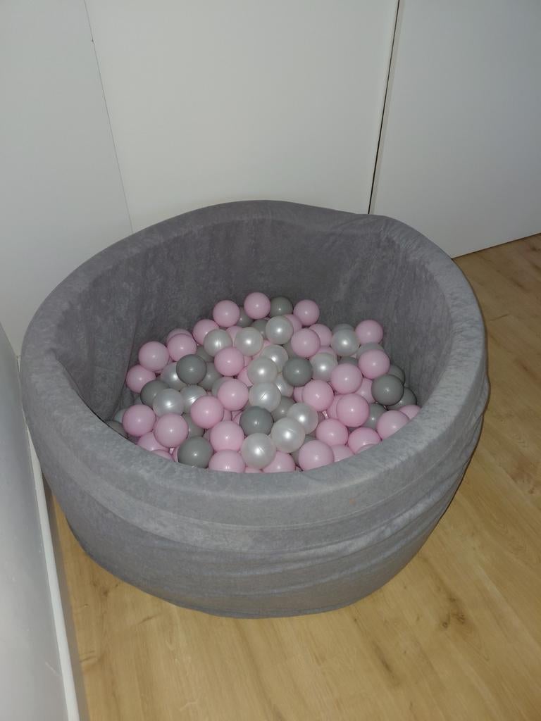 Ballenbad in stof, Ophalen