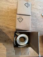 6 witte spots, Ophalen, Nieuw, Kunststof, Plafondspot of Wandspot