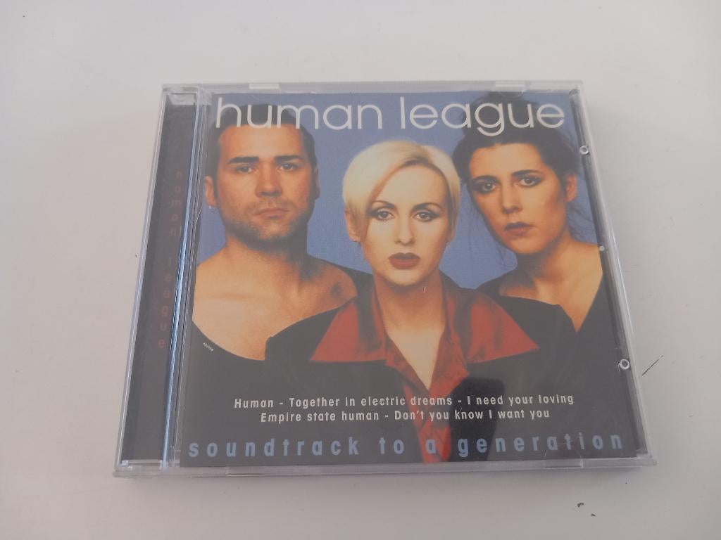 CD Human League Soundrack Electro New Wave 80s Synth Pop, Ophalen of Verzenden, Zo goed als nieuw